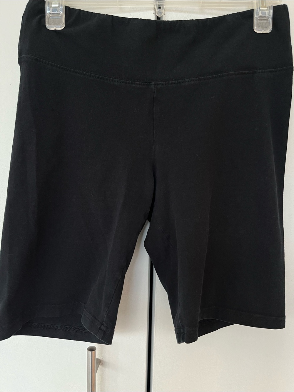 TNA Black High-Rise Bike Shorts-Size am